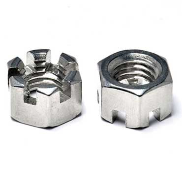 Inconel, Incoloy Castle Nuts Inconel, Incoloy Castle Nuts