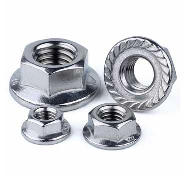 Inconel, Incoloy Hex Flange Nuts Inconel, Incoloy Hex Flange Nuts